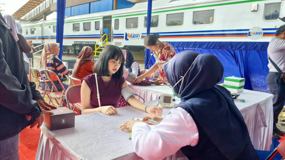 Rail Clinic KAI 2026 di Rancaekek: Pengobatan Gratis untuk 250 Warga