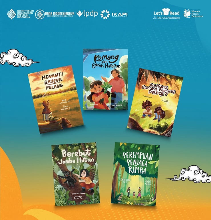 Women Forest Defenders: 5 Buku Anak Diluncurkan di IIBF 2026 Women Forest Defenders: 5 Buku Anak Diluncurkan di IIBF 2026