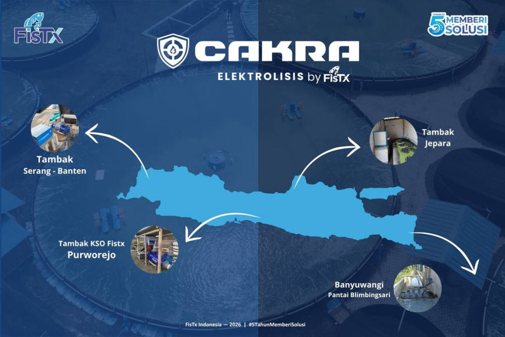 Cakra Elektrolisis: Teknologi Tambak Tanpa Kaporit di 4 Titik Jawa